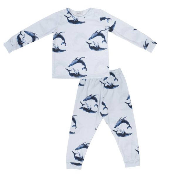 pijama ballenas detras pijama ballenas detras