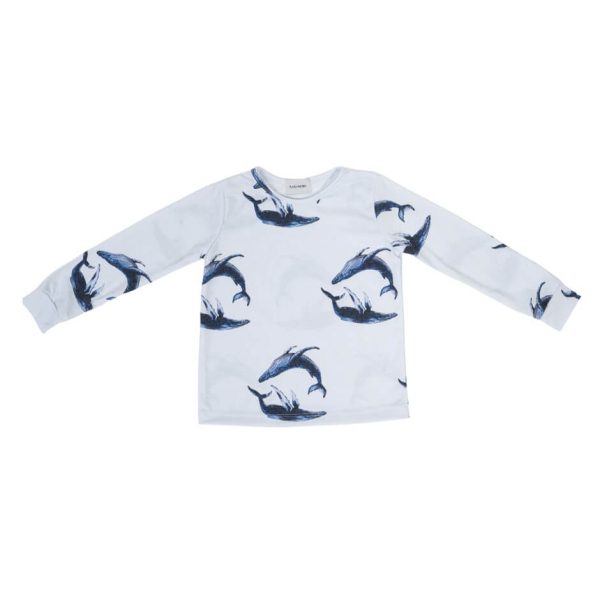 pijama ballenas top pijama ballenas top