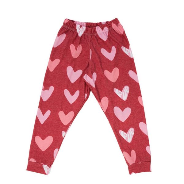 pijama corazones pant pijama corazones pant