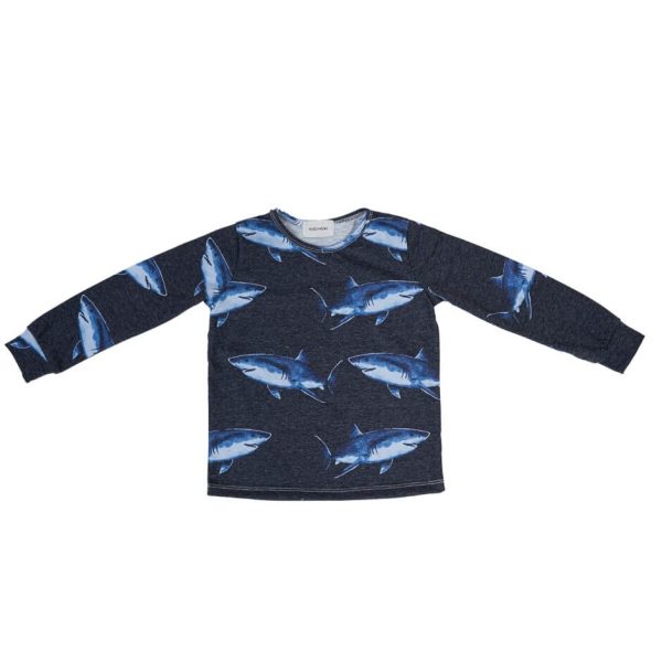 pijama tiburones top pijama tiburones top