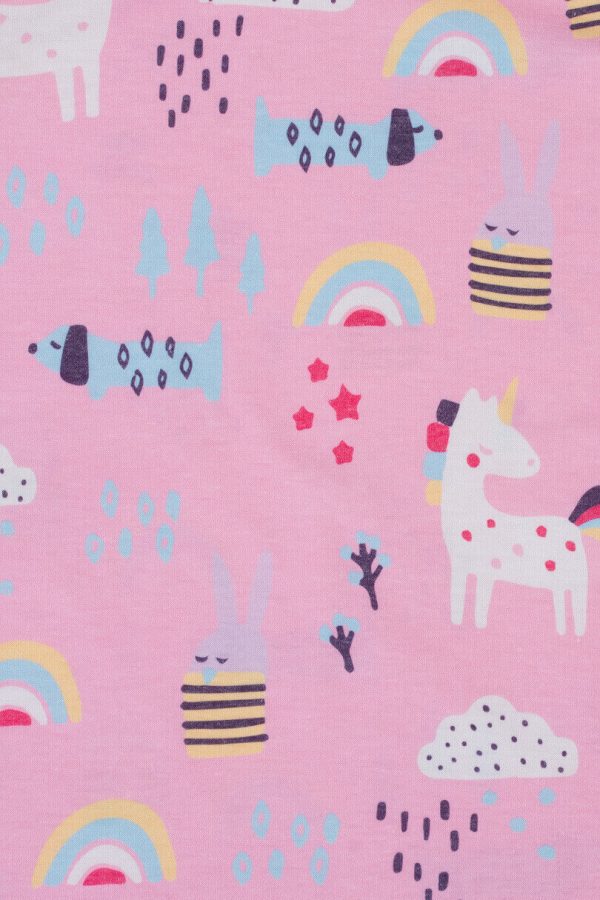 pijama unicornios tela pijama unicornios tela