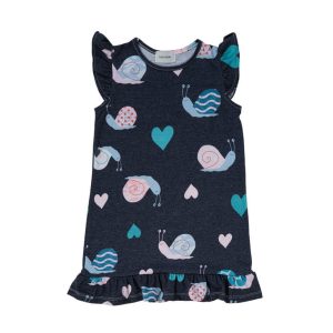 Camisón para Niña "Caracoles Felices"